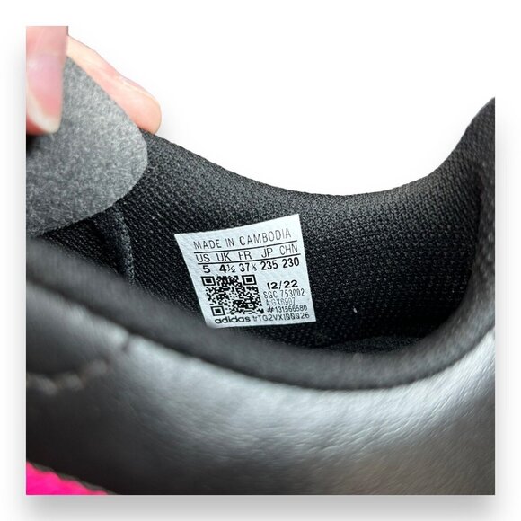 Adidas Goletto VII FG Soccer Cleats Size 5 Pink‎ Black GX6907 - Picture 7 of 7